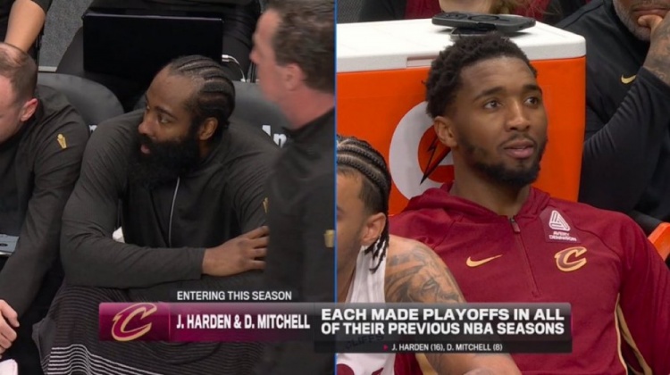 JND28查询-转播方晒纪录:哈登和米切尔生涯从未缺席过季后赛